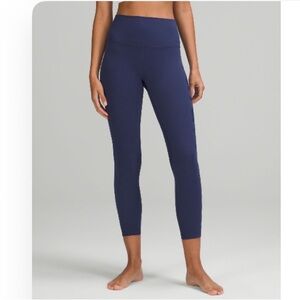 lululemon Align High-Rise 7/8 Leggings - Night Sea (Deep Navy)